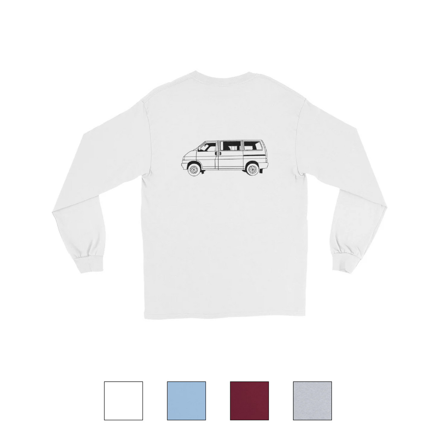Volkswagen T4 - Unisex Long Sleeve Shirt - Icon Components