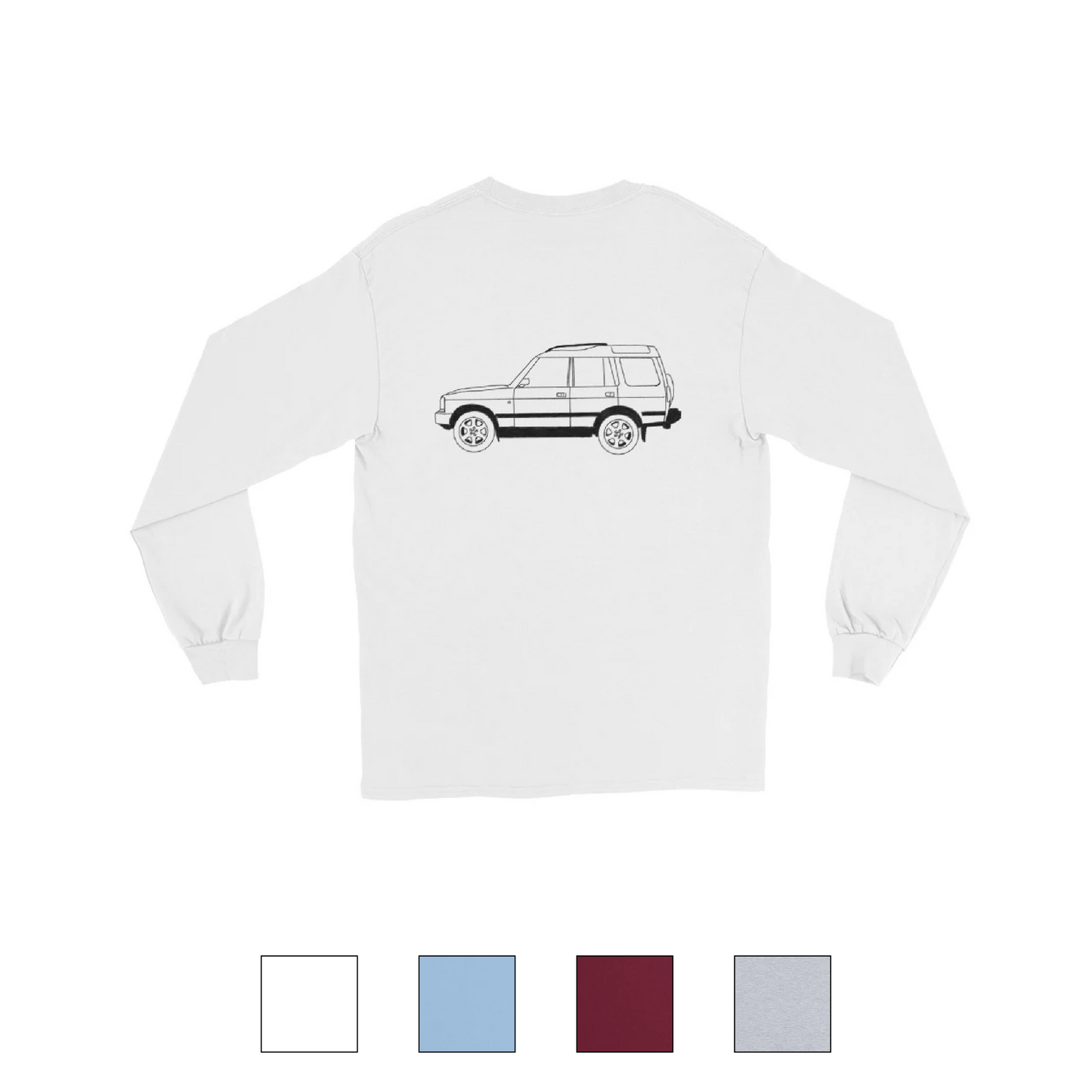 Land Rover Discovery 1 - Unisex Long Sleeve Shirt - Icon Components