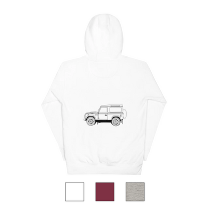 Land Rover Defender 90 - Unisex Hoodie