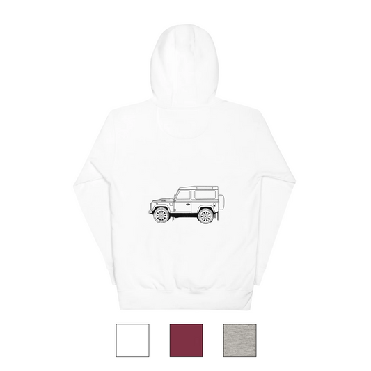 Land Rover Defender 90 - Unisex Hoodie