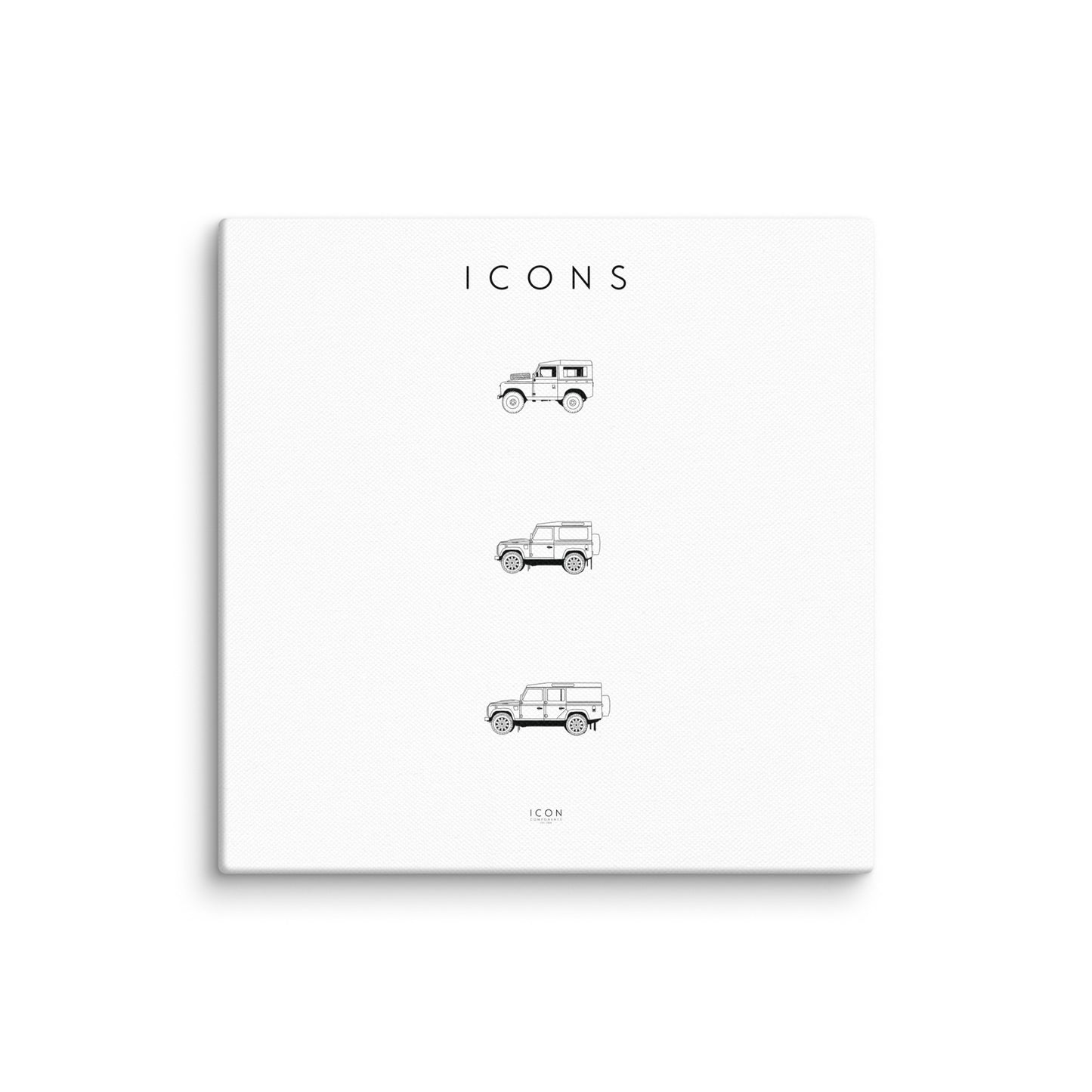 Icons - Defender History Canvas