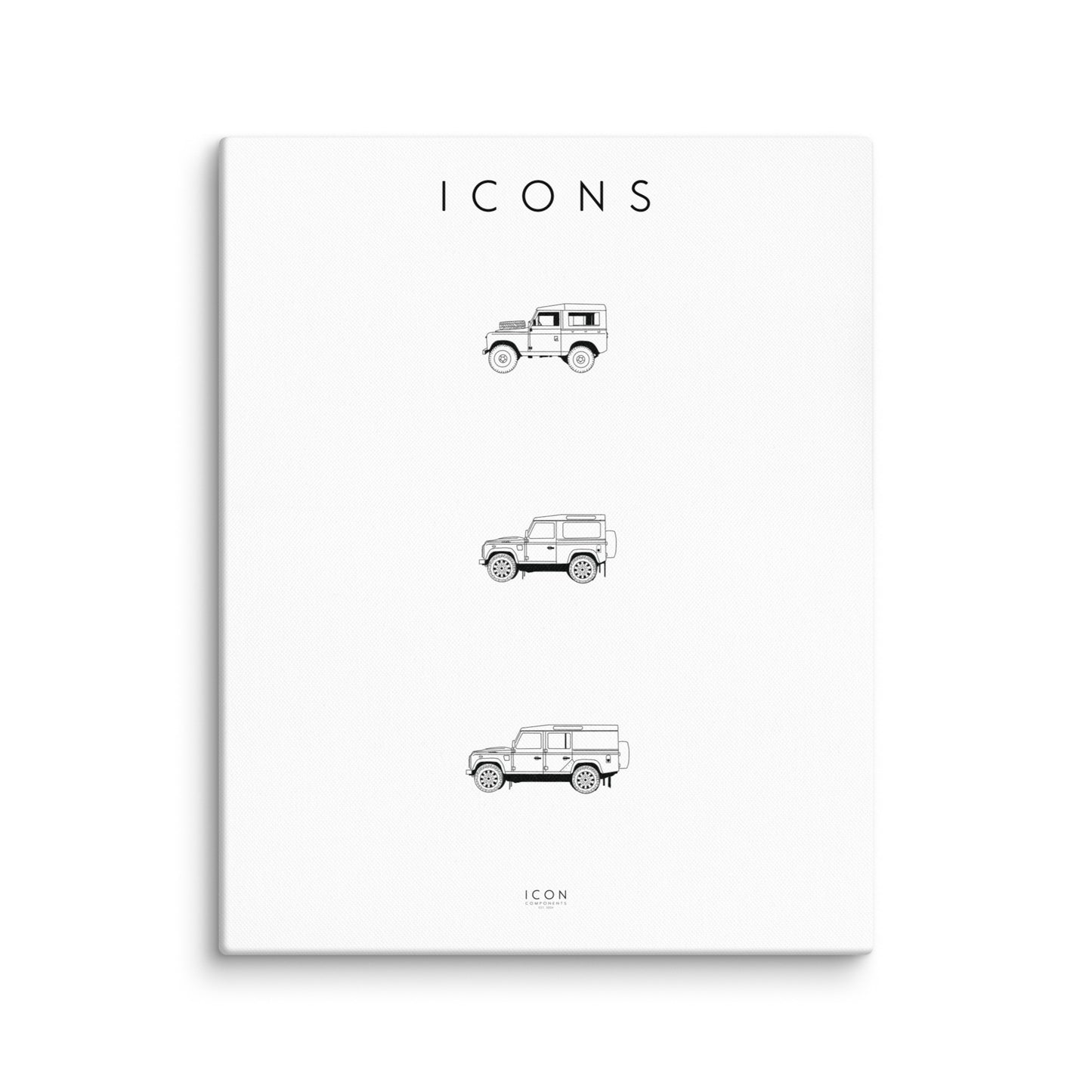 Icons - Defender History Canvas