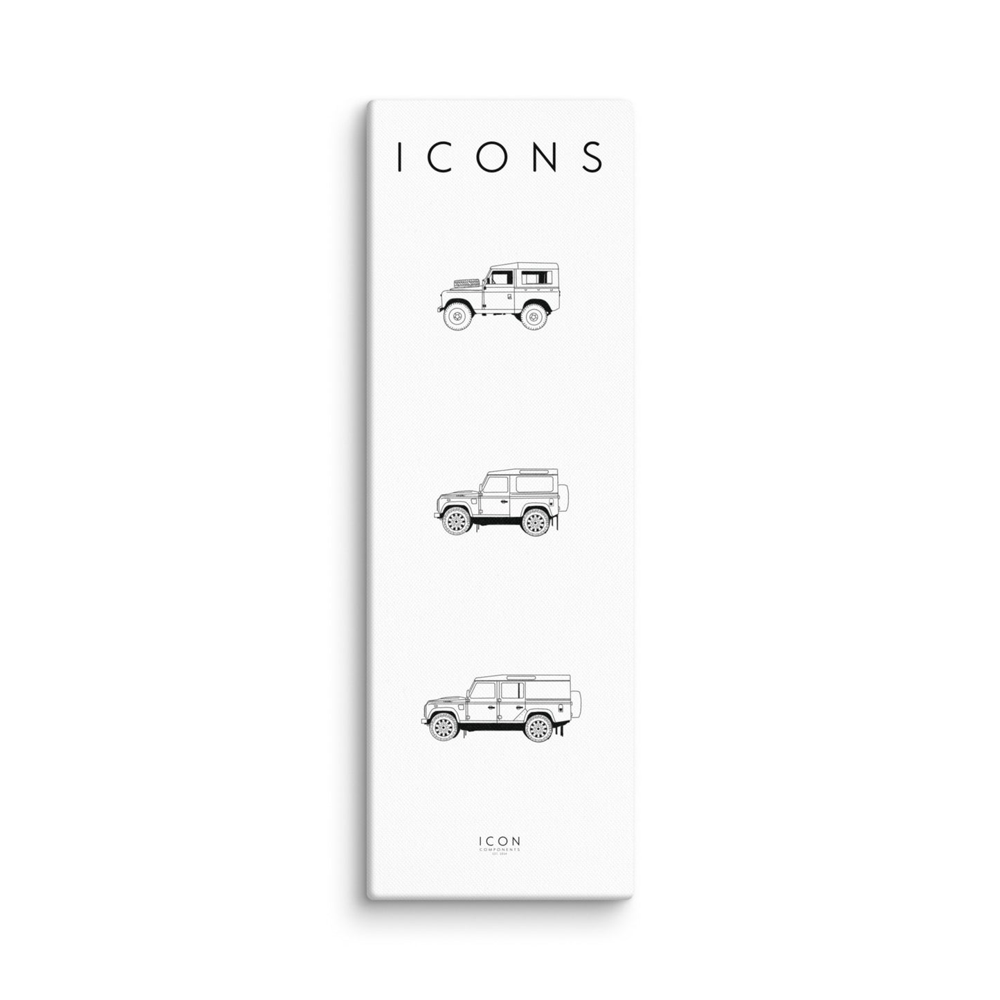 Icons - Defender History Canvas