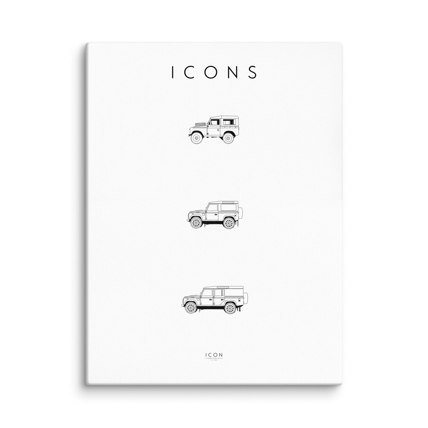 Icons - Defender History Canvas