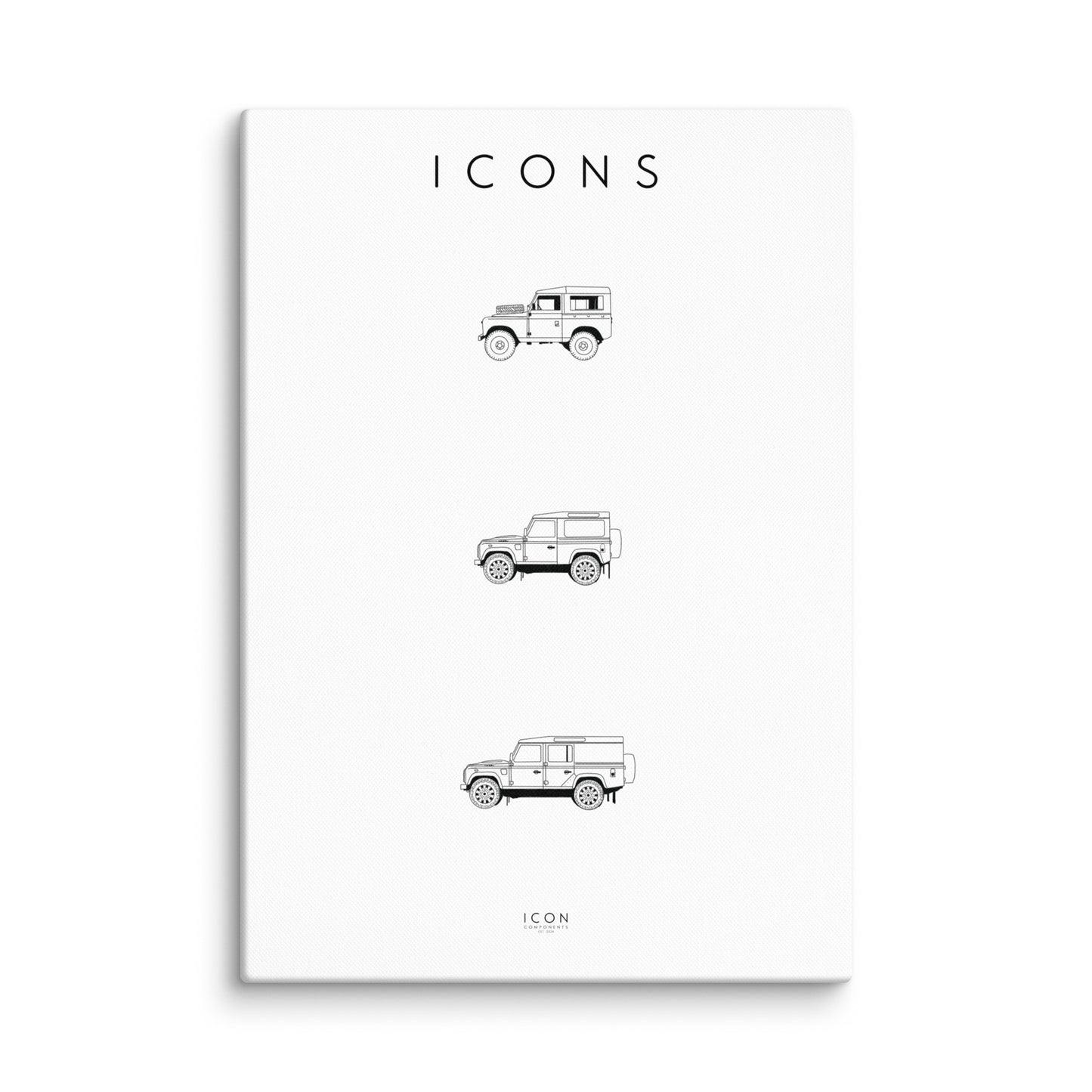 Icons - Defender History Canvas