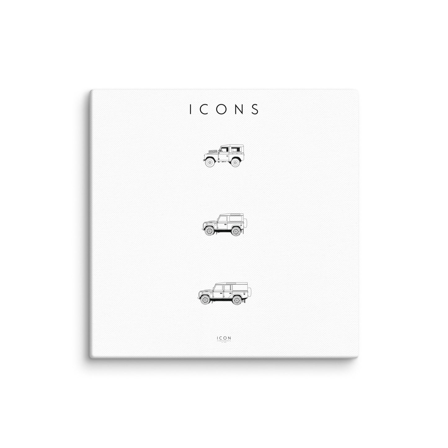 Icons - Defender History Canvas