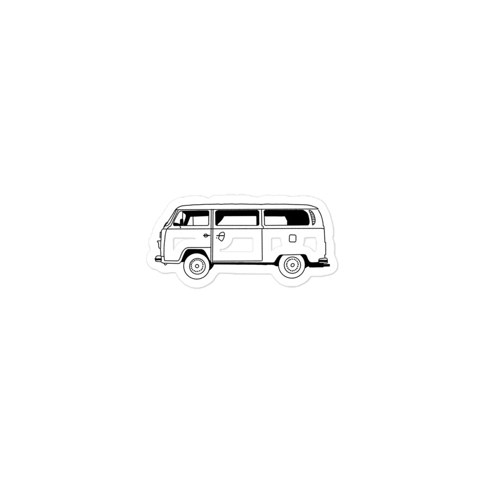 Volkswagen Type 2 - Bubble-free stickers