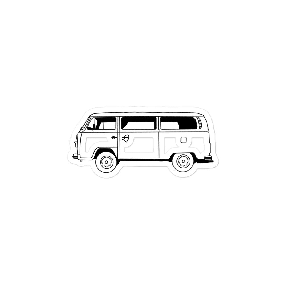 Volkswagen Type 2 - Bubble-free stickers