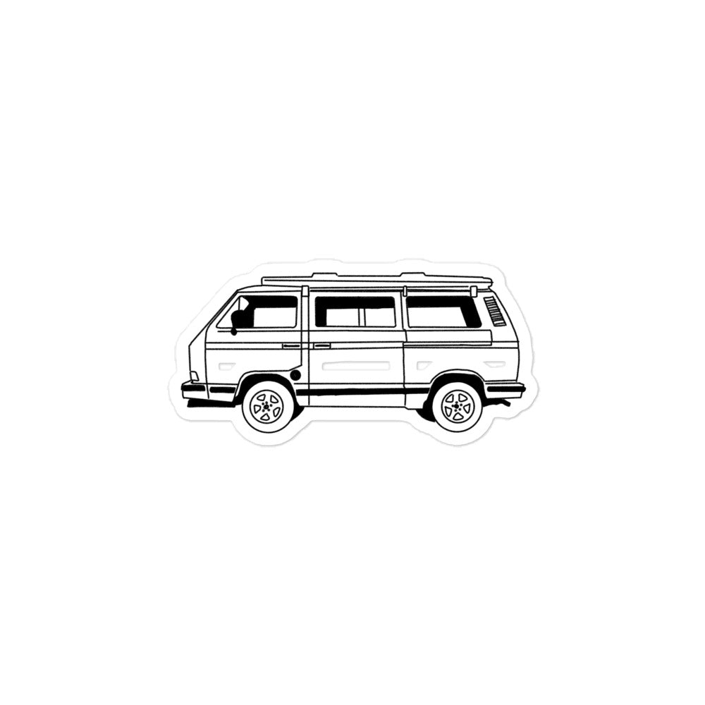 Volkswagen T25 - Bubble-free stickers