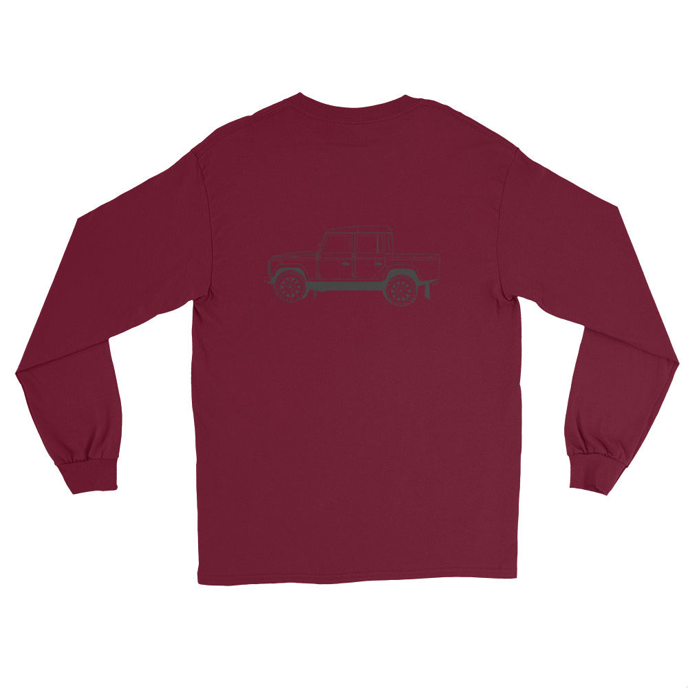 Land Rover Defender 110/ 130 Double Cab (Crew Cab) - Unisex Long Sleeve Shirt