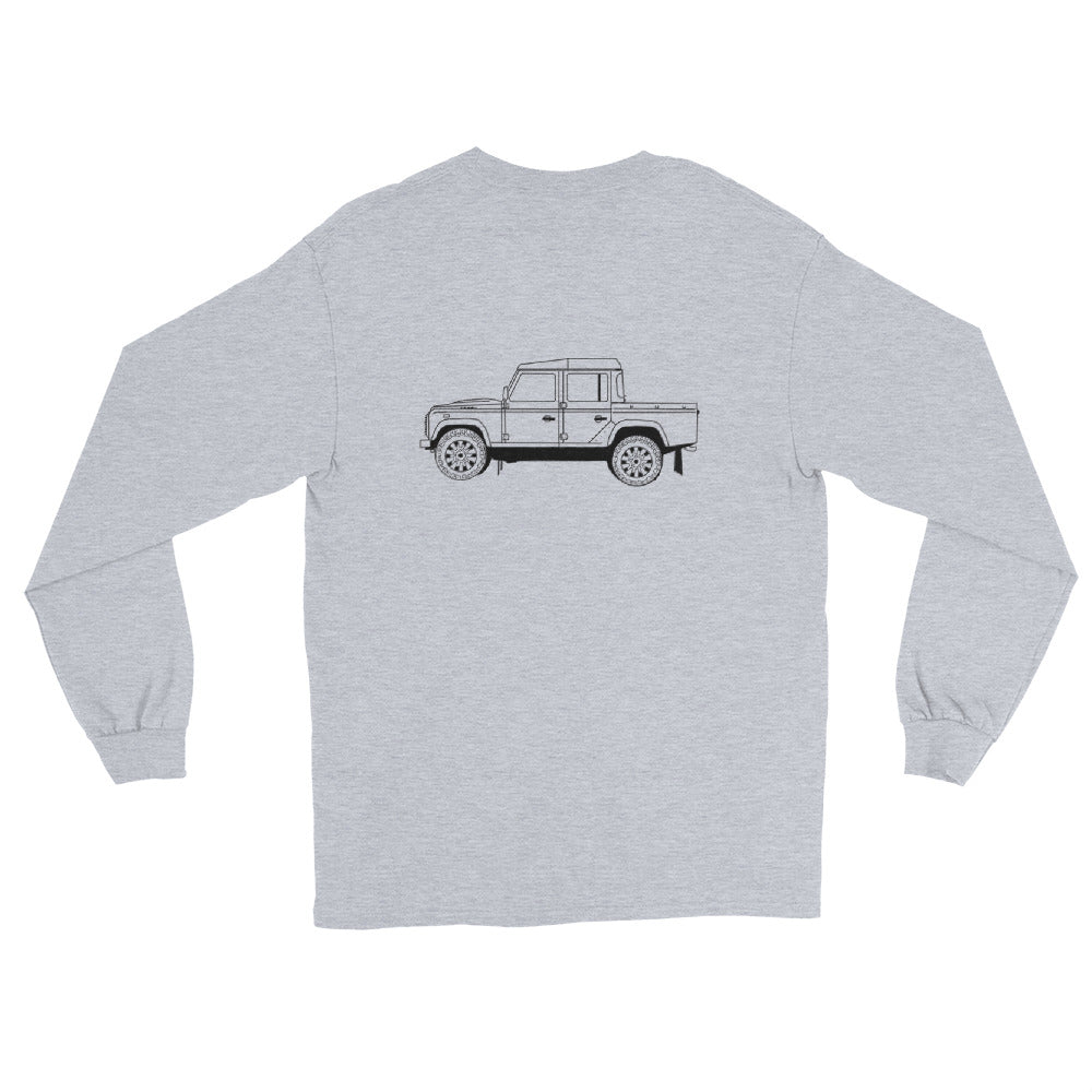 Land Rover Defender 110/ 130 Double Cab (Crew Cab) - Unisex Long Sleeve Shirt