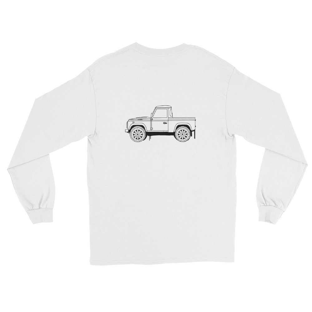 Land Rover Defender 90 Pick Up - Unisex Long Sleeve Shirt