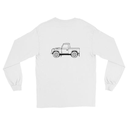 Land Rover Defender 90 Pick Up - Unisex Long Sleeve Shirt