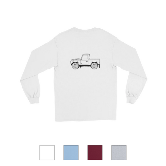 Land Rover Defender 90 Pick Up - Unisex Long Sleeve Shirt