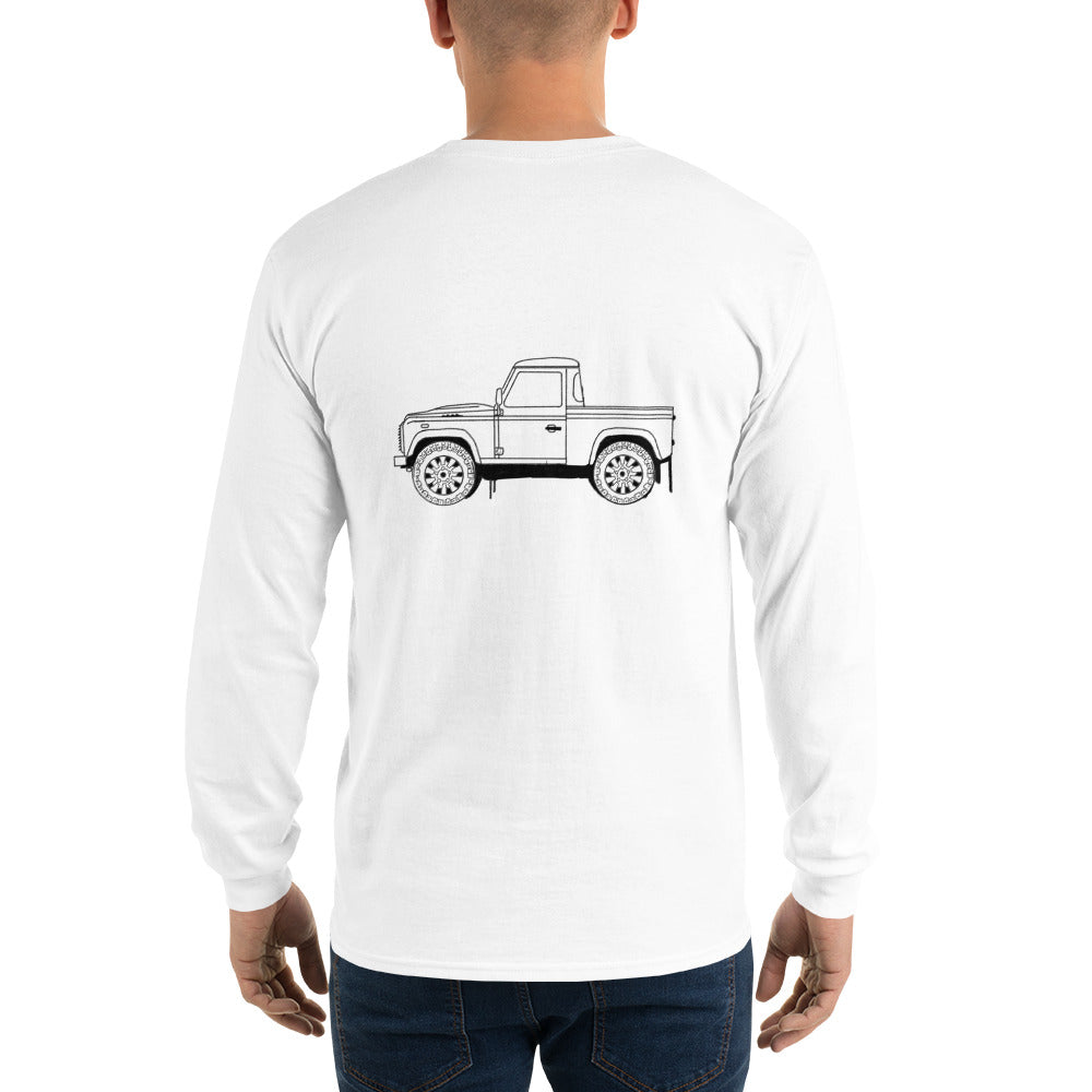 Land Rover Defender 90 Pick Up - Unisex Long Sleeve Shirt