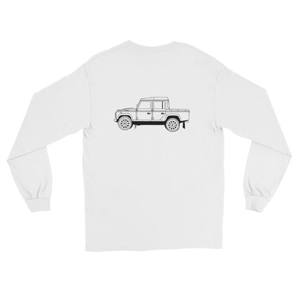 Land Rover Defender 110/ 130 Double Cab (Crew Cab) - Unisex Long Sleeve Shirt