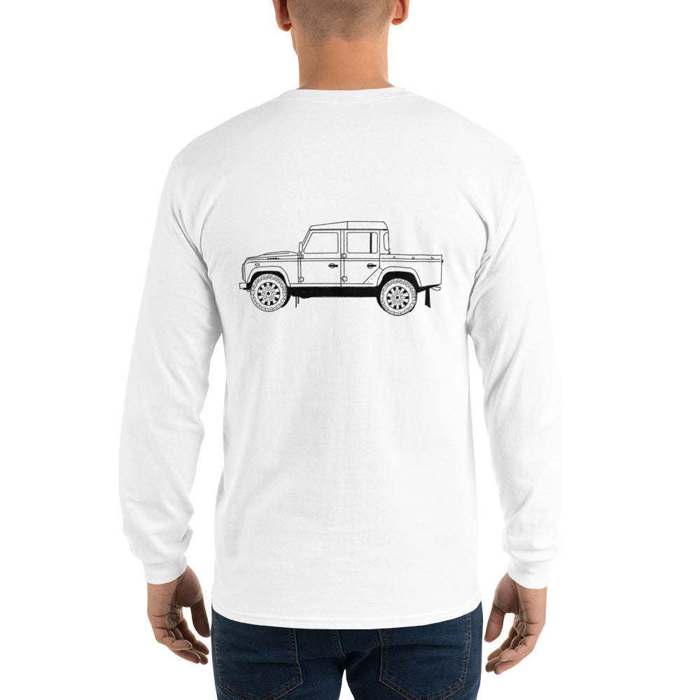 Land Rover Defender 110/ 130 Double Cab (Crew Cab) - Unisex Long Sleeve Shirt