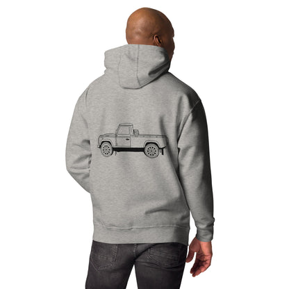 Land Rover Defender 110 Pick Up - Unisex Hoodie