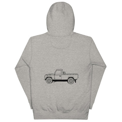 Land Rover Defender 110 Pick Up - Unisex Hoodie