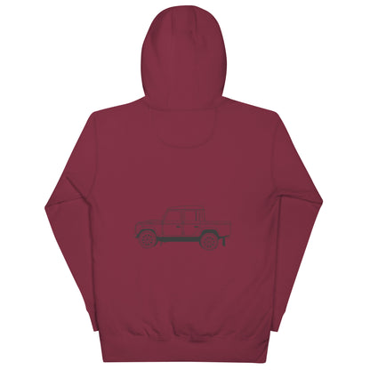 Land Rover Defender 110/ 130 Double Cab (Crew Cab) - Unisex Hoodie