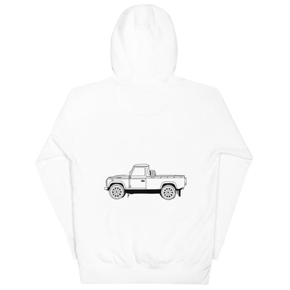 Land Rover Defender 110 Pick Up - Unisex Hoodie