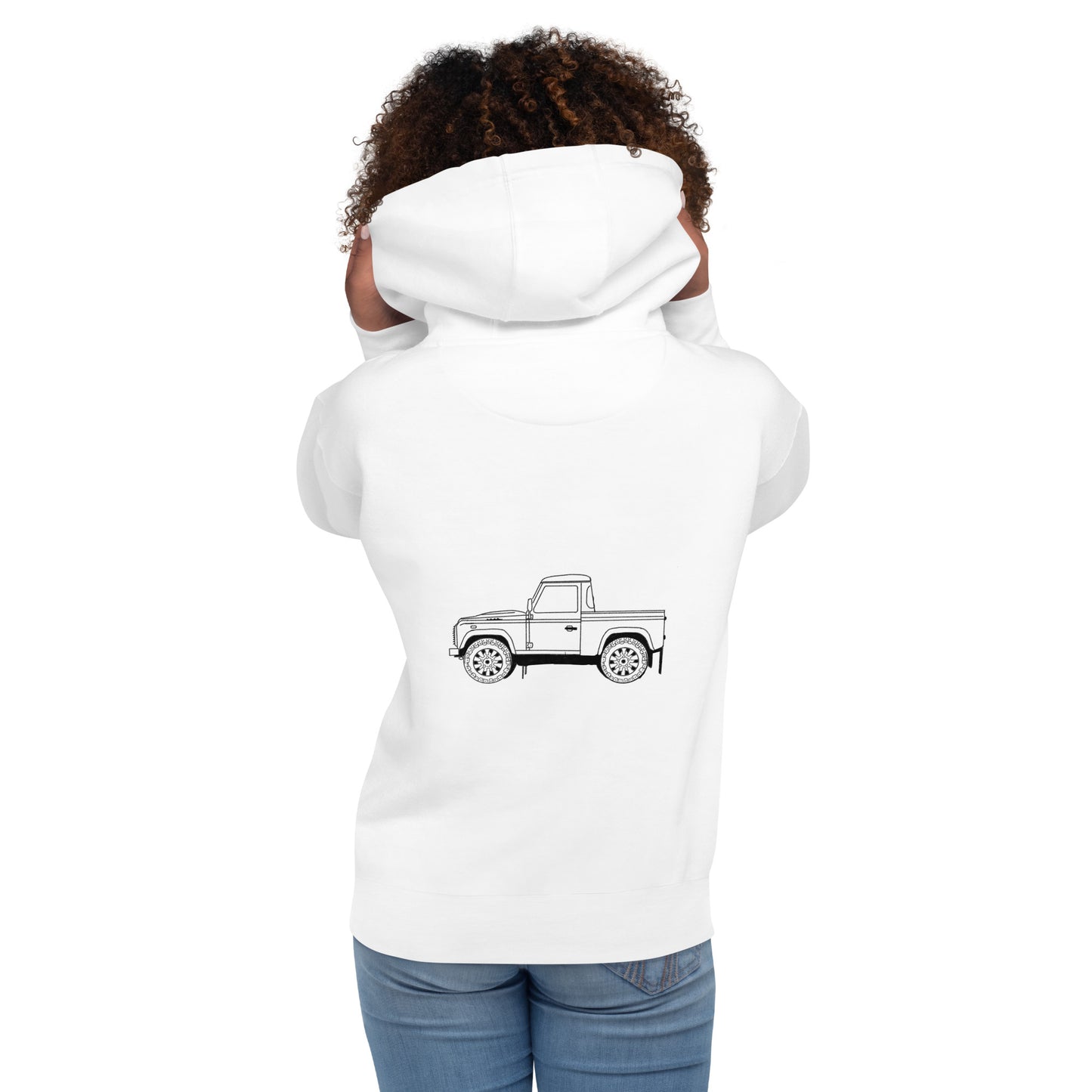 Land Rover Defender 90 Pick Up - Unisex Hoodie