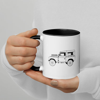 Land Rover Series - Mug with Color Inside