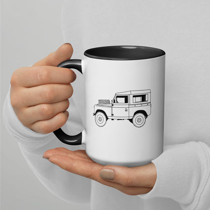 Land Rover Series - Mug with Color Inside