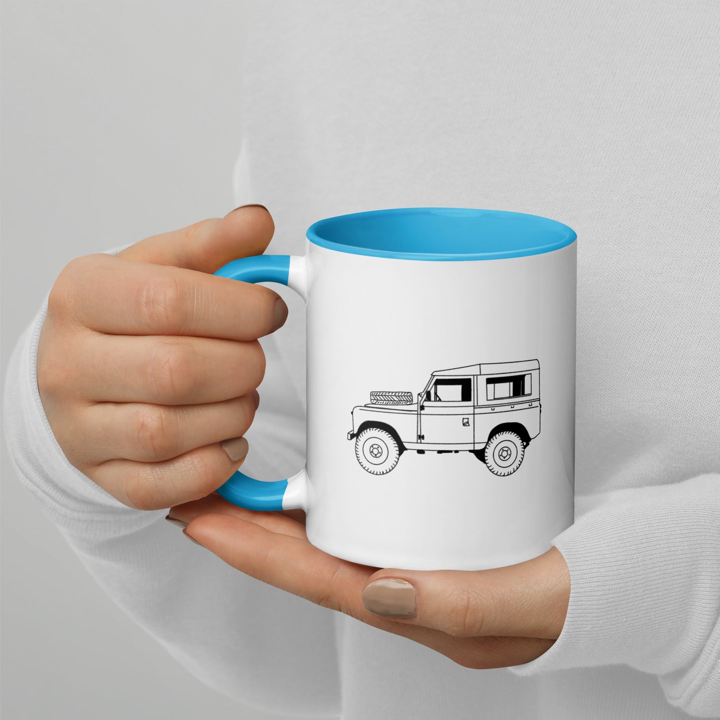 Land Rover Series - Mug with Color Inside