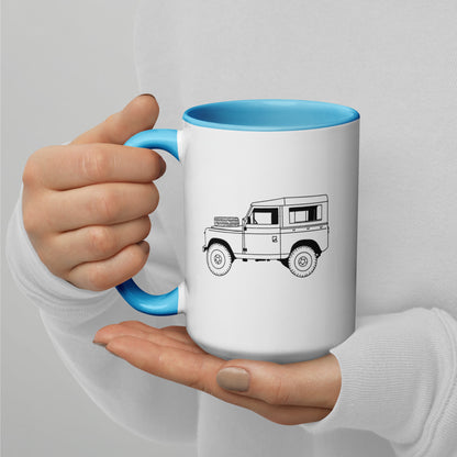 Land Rover Series - Mug with Color Inside