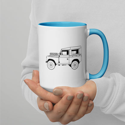 Land Rover Series - Mug with Color Inside