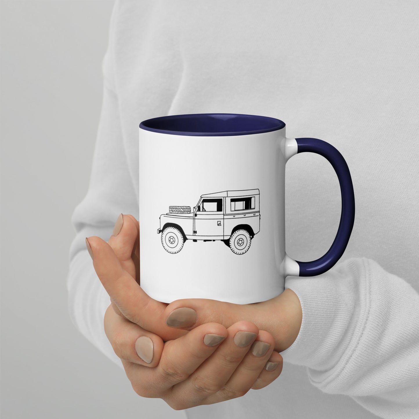 Land Rover Series - Mug with Color Inside