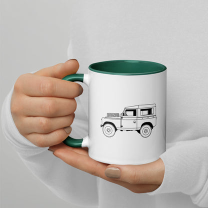 Land Rover Series - Mug with Color Inside