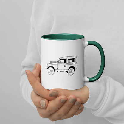 Land Rover Series - Mug with Color Inside