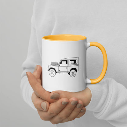 Land Rover Series - Mug with Color Inside