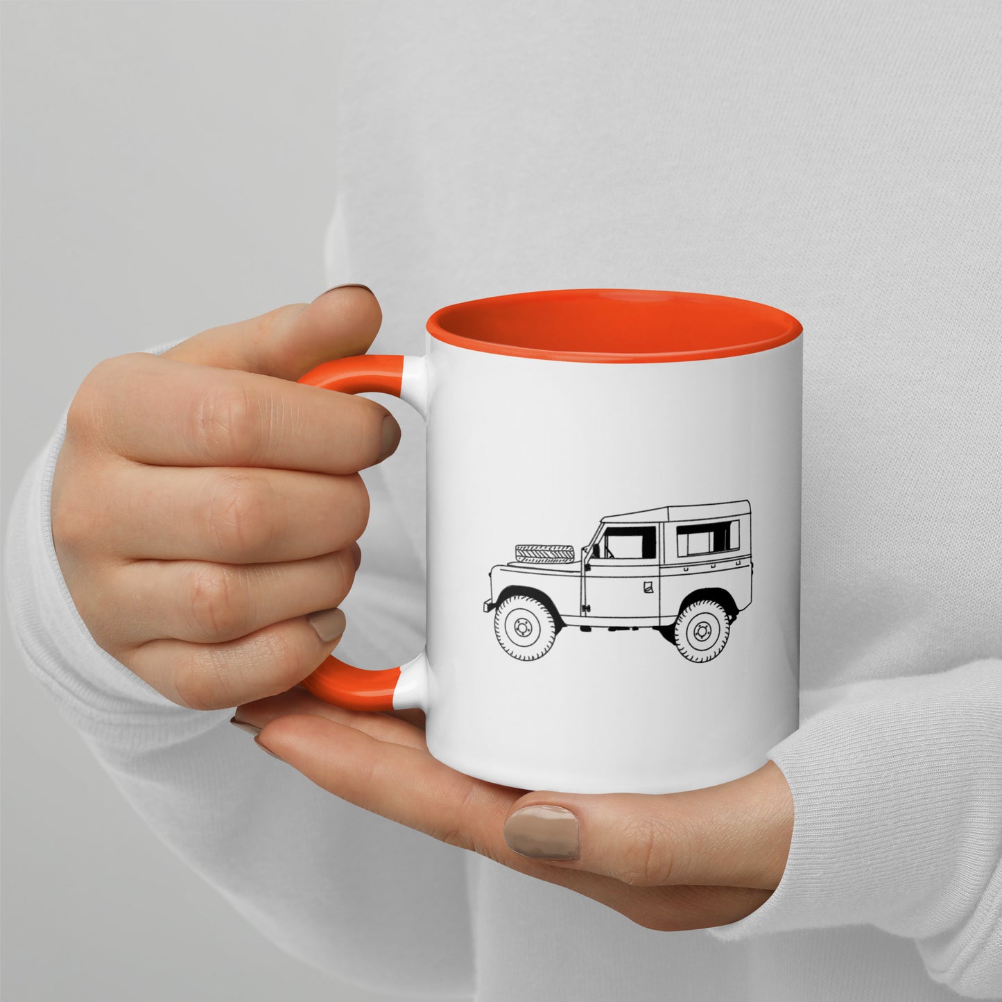 Land Rover Series - Mug with Color Inside