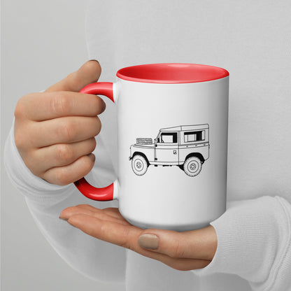 Land Rover Series - Mug with Color Inside