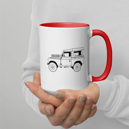 Land Rover Series - Mug with Color Inside